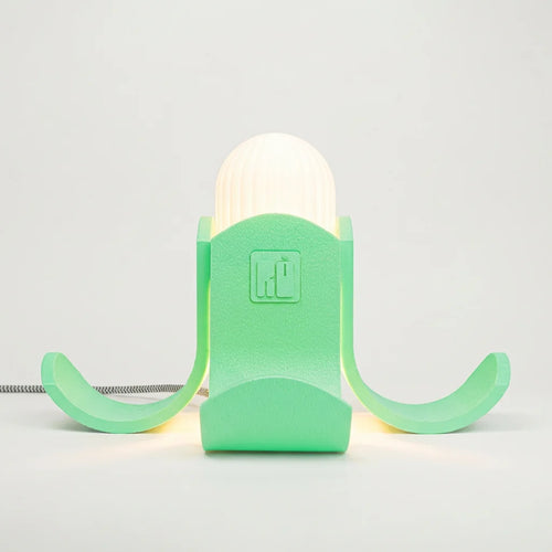 luminaria acesa verde menta romulo temigue