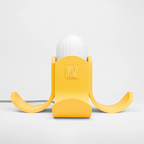 luminaria banana amarelo alaranjado romulo temigue