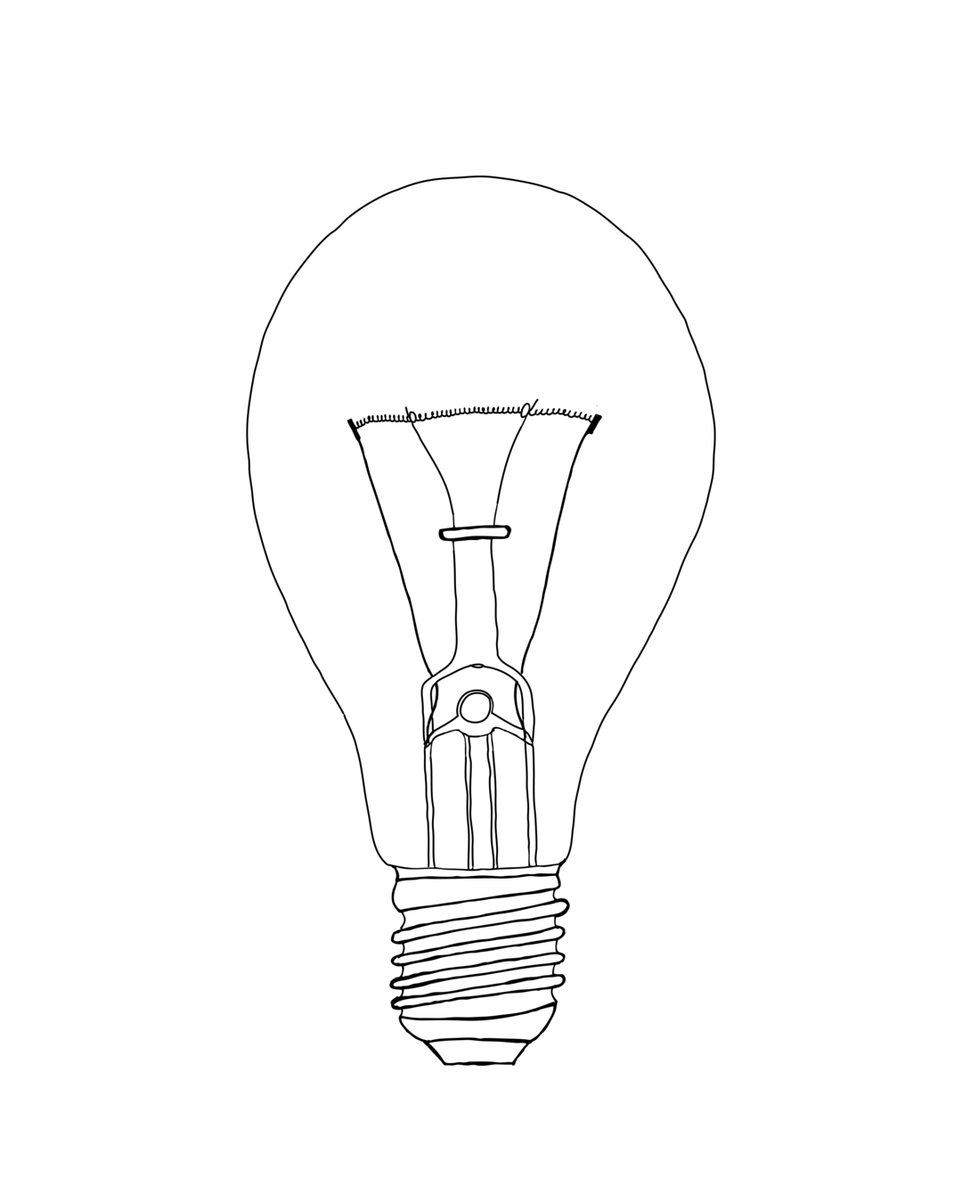 Ilustração Lâmpada